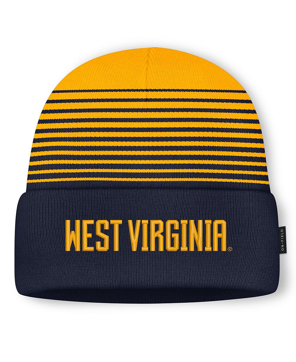 Мужская и женская кепка Nike West Virginia Mountaineers On-Field Utility Knit