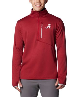 Мужская куртка Columbia Alabama Crimson Tide Fleece Half-zip Crimson