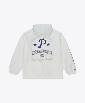 Mitchell & Ness Мужская ветровка-худи Full-snap White Philadelphia Phillies Yacht Rock Coaches