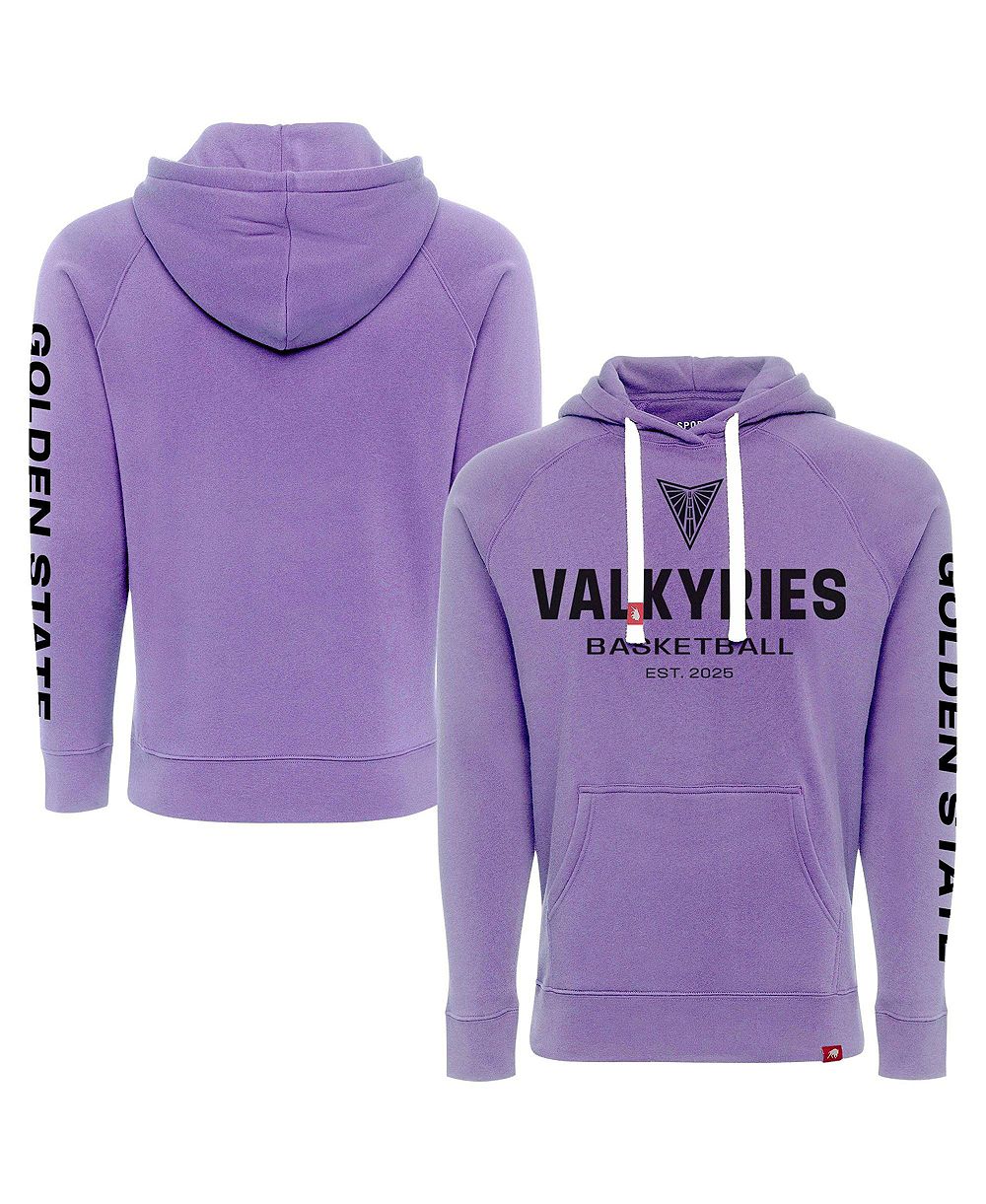 Мужское и женское худи Sportiqe Violet Golden State Valkyries Olsen