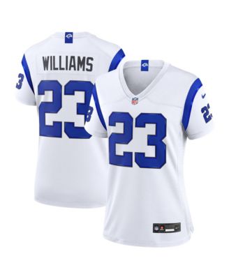 Nike Женская джерси White Los Angeles Rams Fearsome Kyren Williams Game