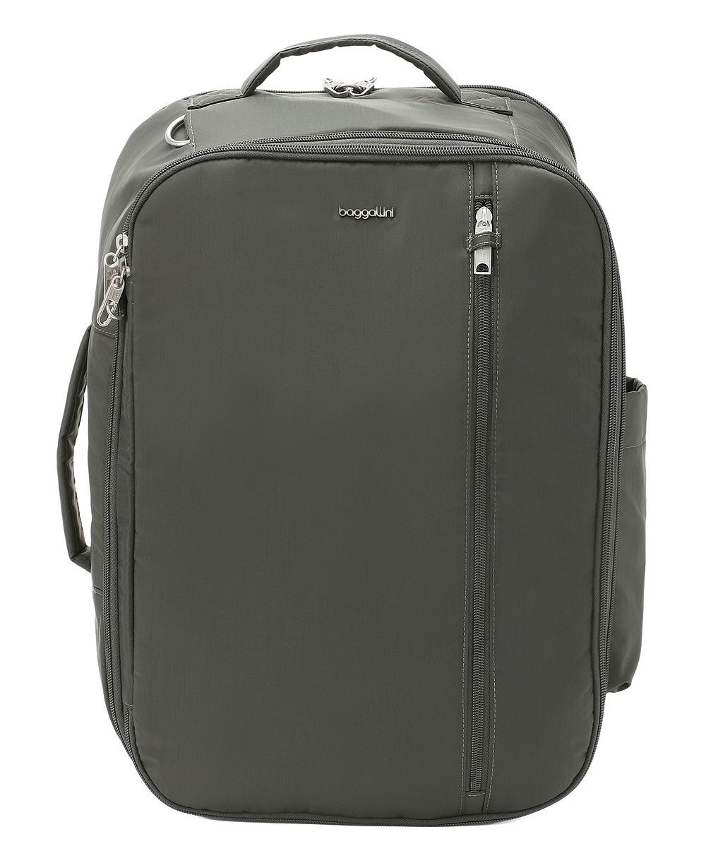 Baggallini Securtex Classic Anti-Theft Convertible Travel Small Backpack Messenger