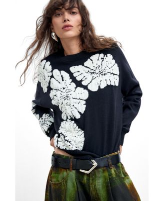 Женский свитер Desigual M. C. Lacroix Jacquard Floral