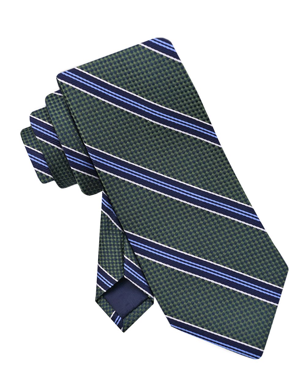Tommy Hilfiger Men's Cambridge Stripe Classic Tie