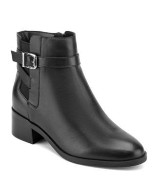 Женские ботильоны Rockport Teegan из кожи на устойчивом каблуке