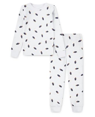 Polo Ralph Lauren детский комплект пижамы из хлопка, 2 предмета, размер 4-7