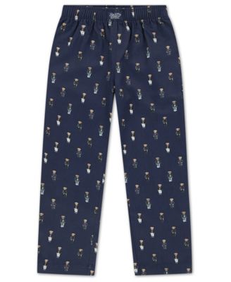 Polo Ralph Lauren брюки для пижамы с тканым медведем Polo для мальчиков 4-7 лет