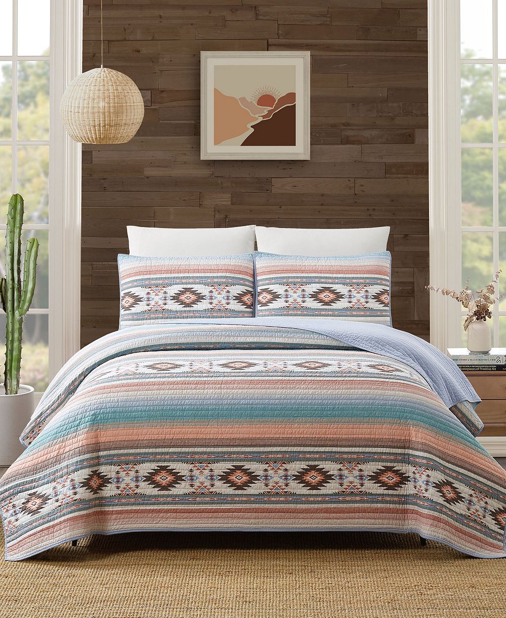 Modern Heirloom двусторонний комплект постельного белья Sunset Canyon, 2 предмета, размер Twin