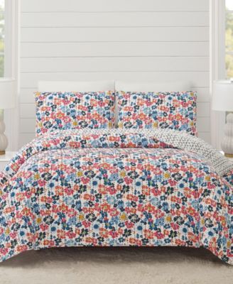 Modern Heirloom Blossom двусторонний хлопковый комплект постельного белья из 3 предметов, размер Full/Queen