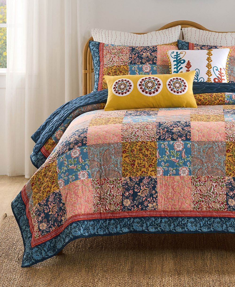 Greenland Home Fashions Tangier reversible комплект из 2 предметов, Twin