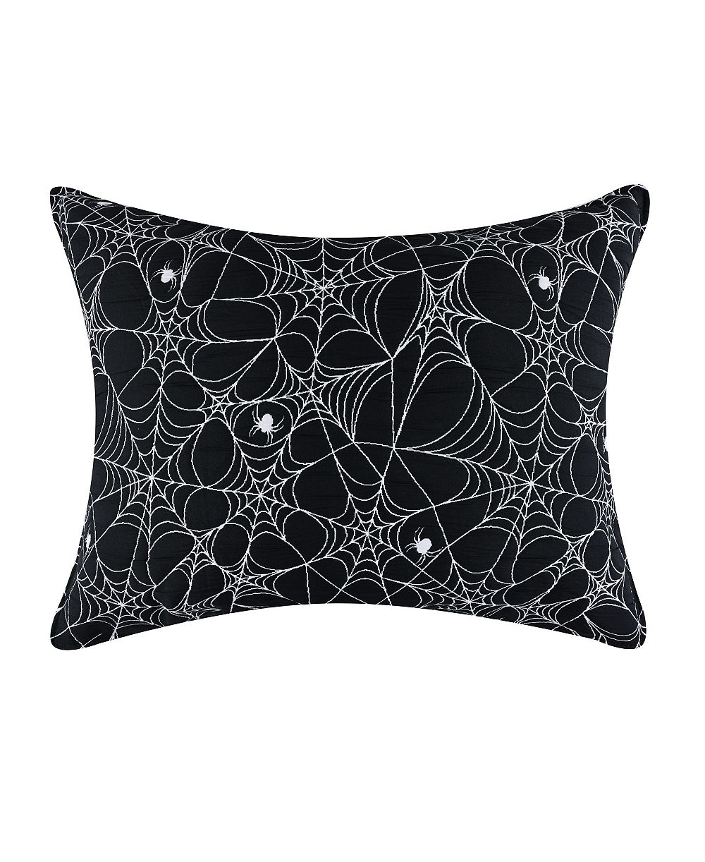 Greenland Home Fashions Spinderella Легкая наволочка из жаккардового полотна, Standard
