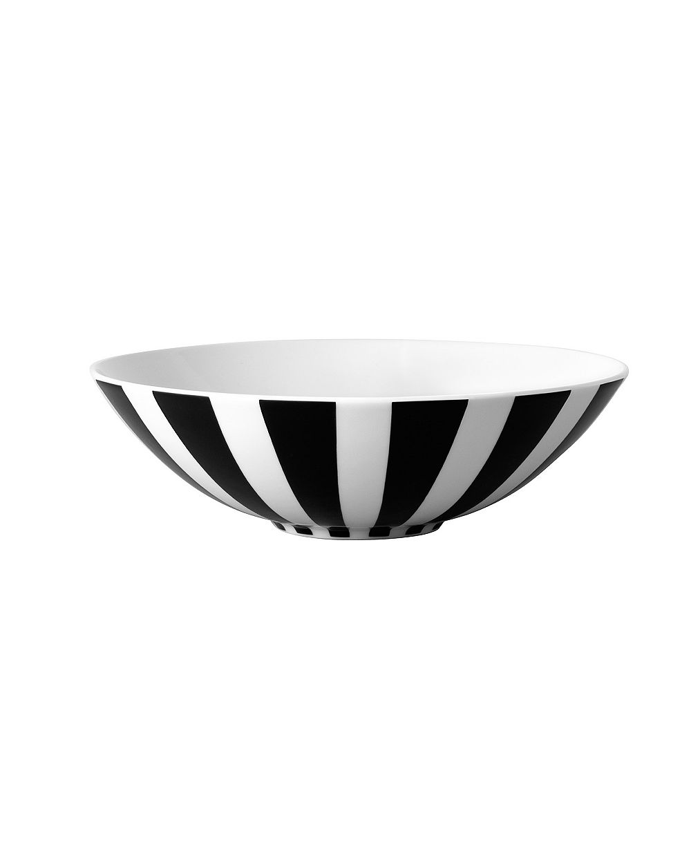 Villeroy & Boch коллекция Memphis, тарелка для пасты в полоску