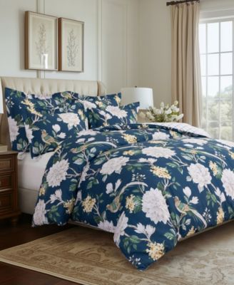Levtex Home Velvedere Reversible 3-Piece Comforter Set, King/California King