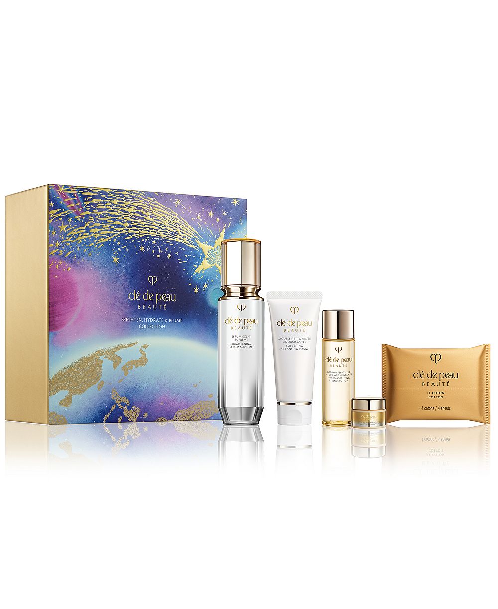 Clé de Peau Beauté набор из 5 средств для осветления, увлажнения и объема