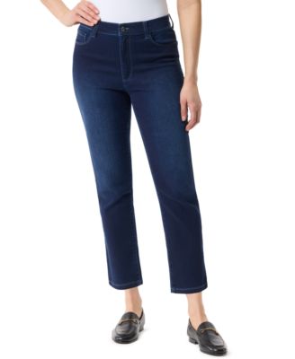 Gloria Vanderbilt Women's Cali Mid-Rise Straight-Leg Jeans