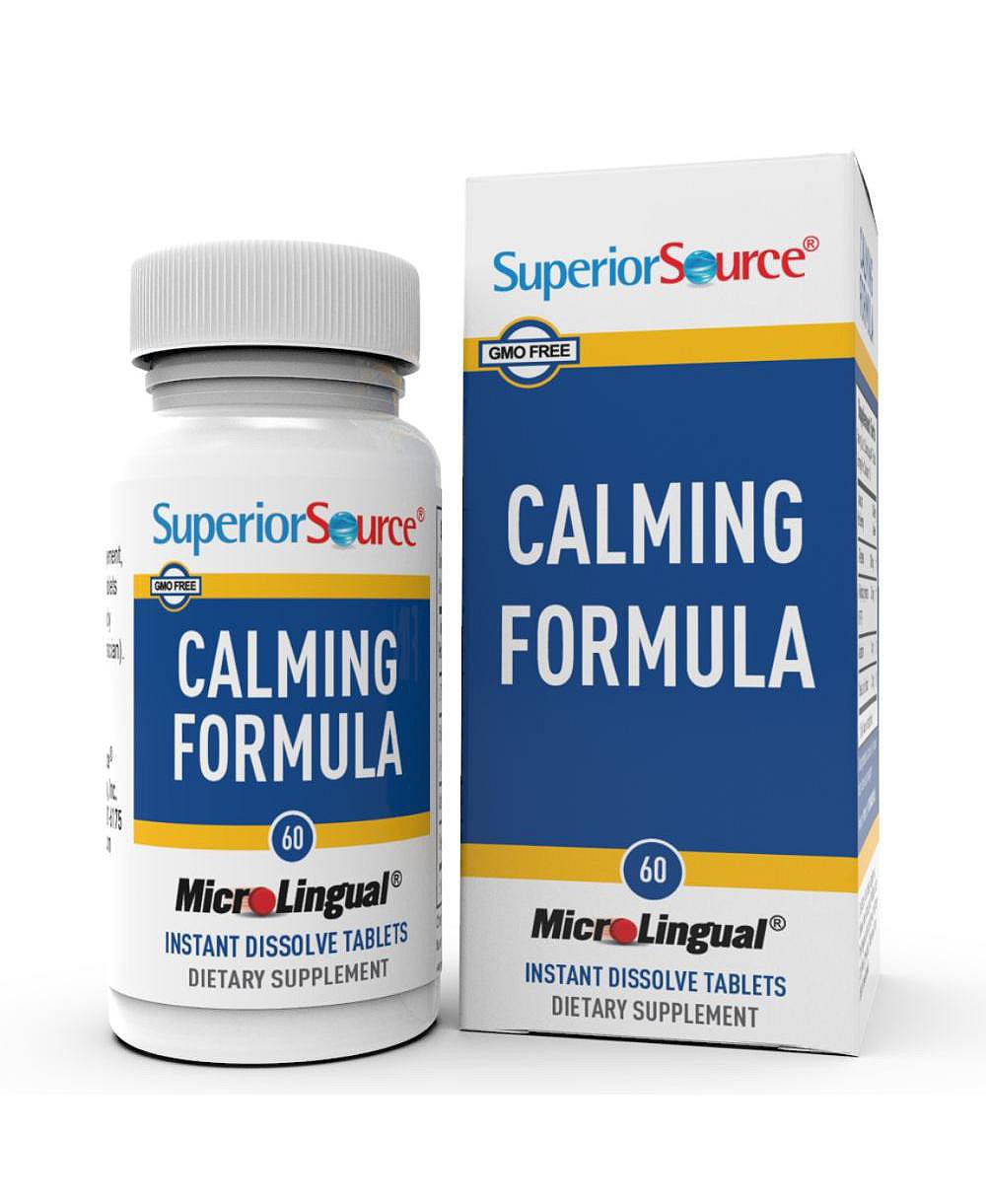 Superior Source таблетки для успокоения L-Theanine Melatonin
