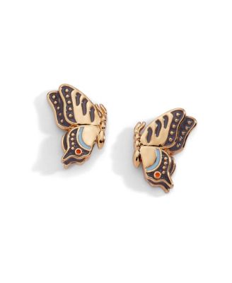 Alex and Ani New York Botanical Garden Butterfly Earring