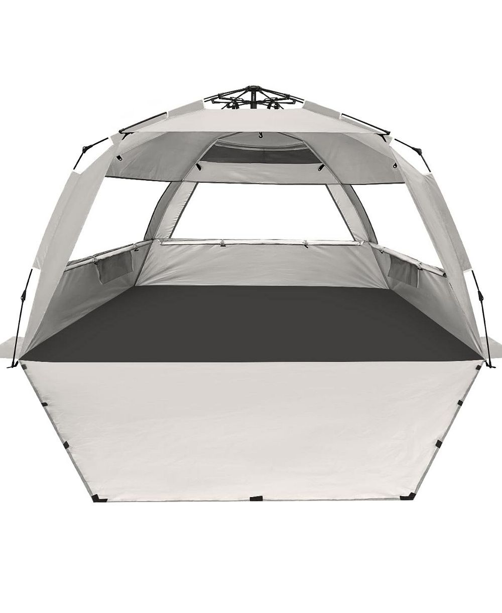 AOFAR Pop Up Beach Tent Sun Shade Shelter UV Protection