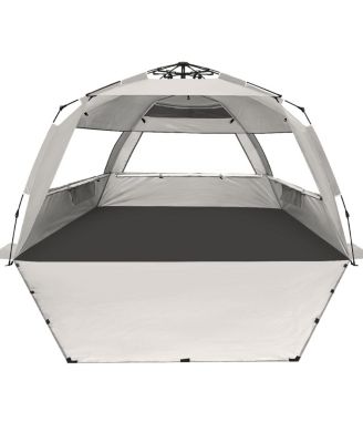 AOFAR Pop Up Beach Tent Sun Shade Shelter UV Protection