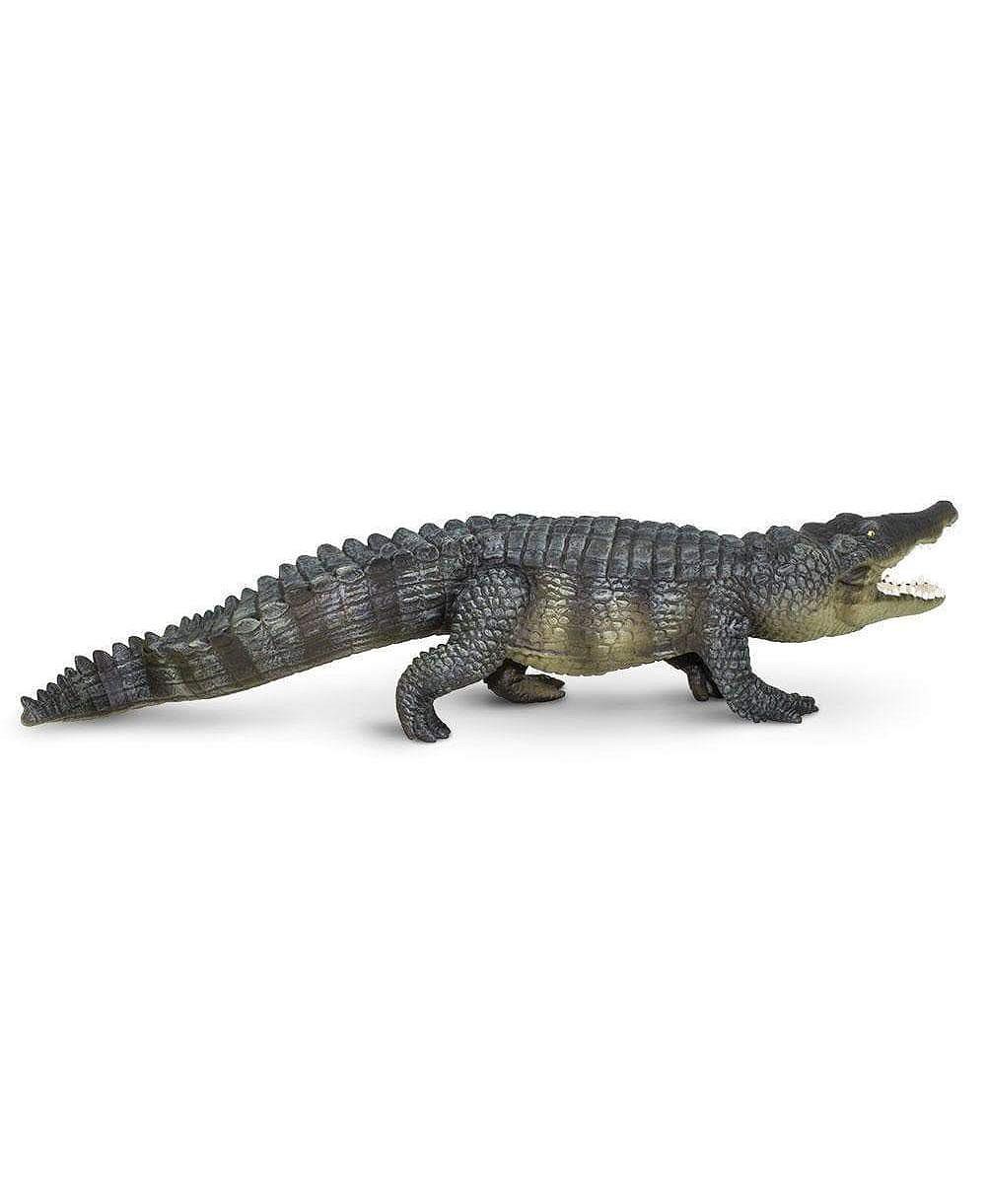 Фигурка крокодила Safari Ltd. Incredible Creatures Saltwater Crocodile 12"L x 2.5"W, раскрашенная вручную, от 18 месяцев