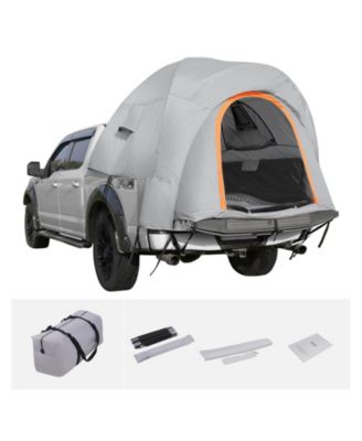 HONGGE Waterproof Double Layer Truck Bed Tent for 5.5 to 6 ft Pickups Sleeping 2 to 3 with Rainfly and Carry Bag
