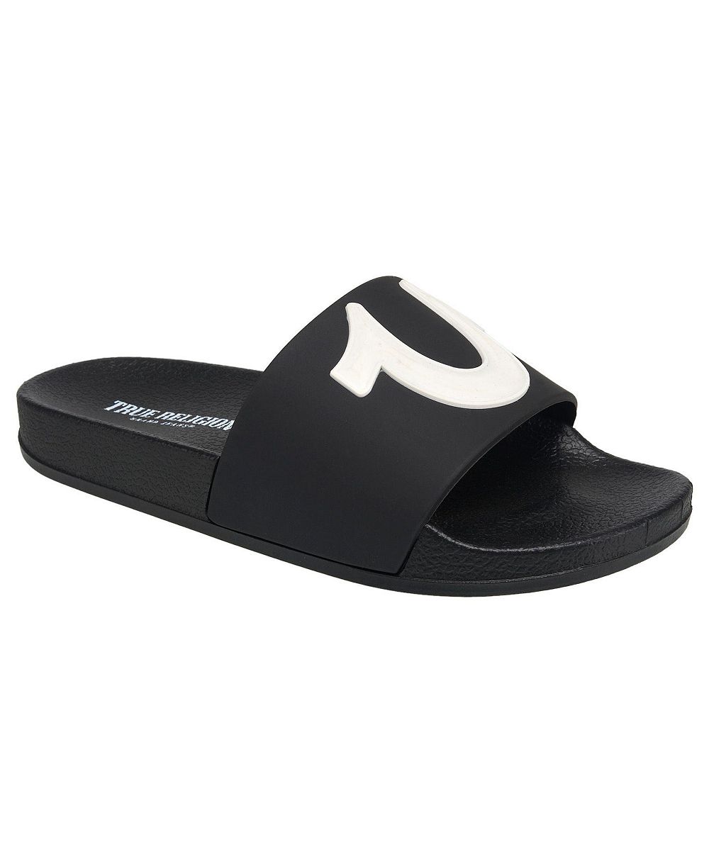 True Religion детские шлепанцы Little Boys' 112 Horseshoe Logo Slide