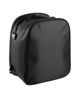 SUGIFT 22-34 L Expandable Motorcycle Tail Bag Waterproof Rear Seat Luggage with Rain Cover Straps Pocket