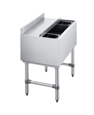 SUGIFT Коммерческая тележка-кулер для льда Stainless Steel Sliding Lid