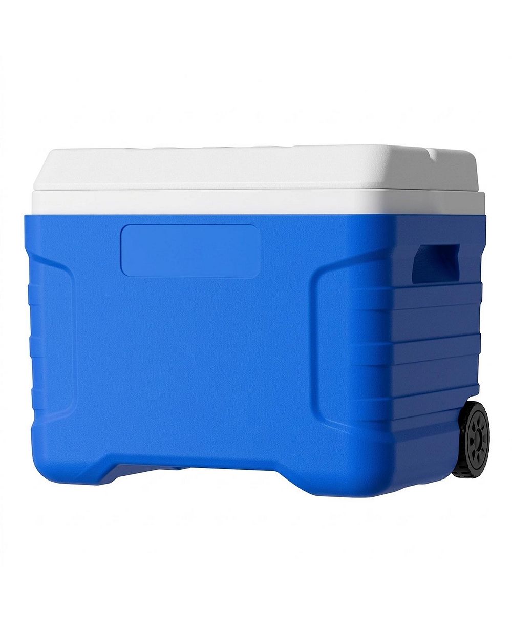 SUGIFT 45QT Portable Rolling Hard Cooler with Wheels Leak-Resistant 48 Hour Ice Retention Insulated Chest