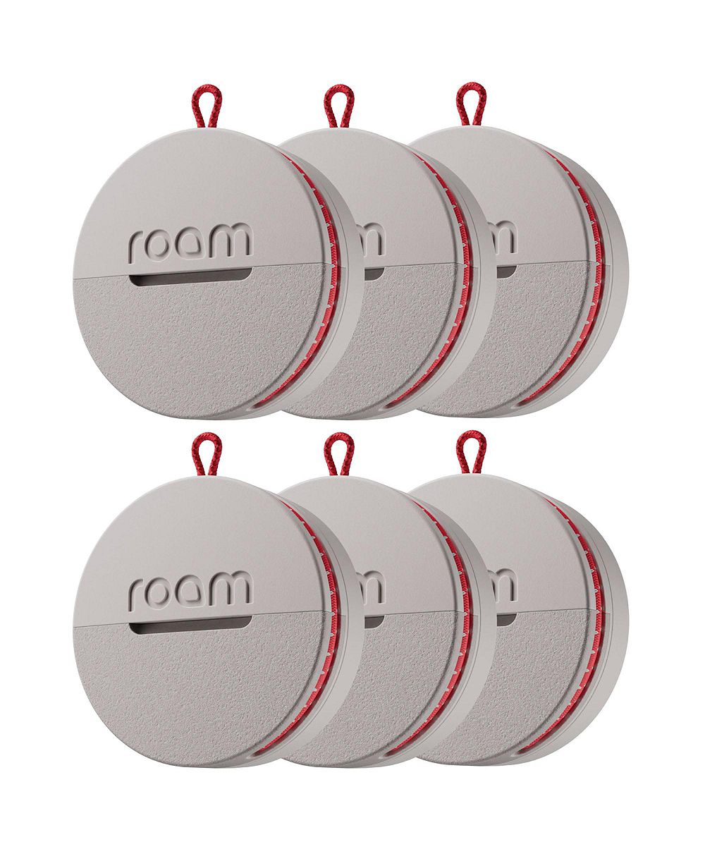 ROAM Smart Tracker Bluetooth-локатор, без подписки, водонепроницаемый | Apple и Android | 6-Pack