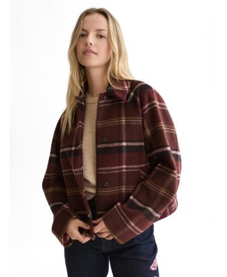 SCOTCH & SODA Women's Checked Short Jacket