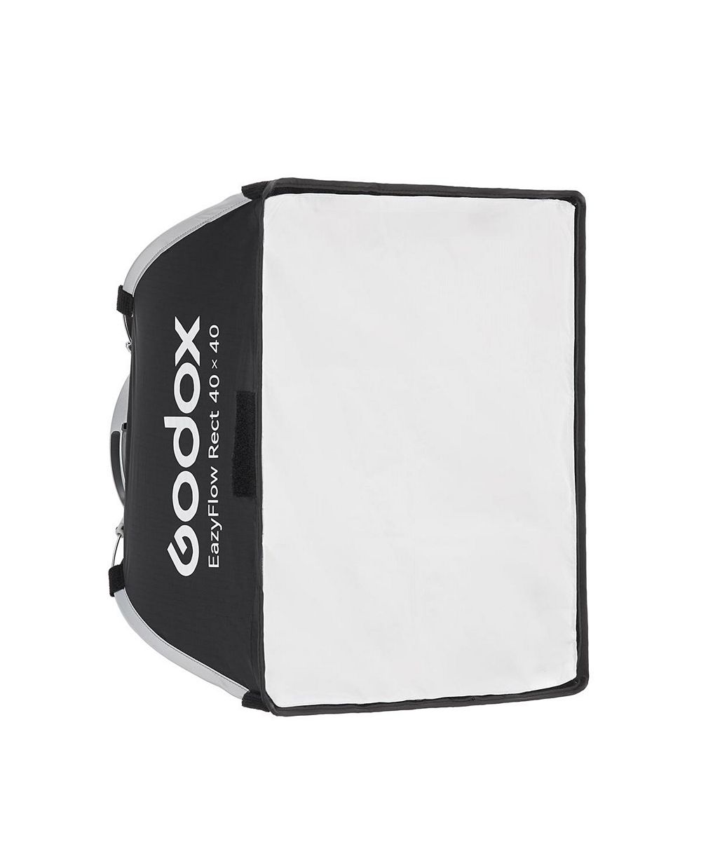 Godox EazyFlow Rect 40 x 40 Quick-Release Foldable Softbox with Grid, Bowens Mount Compatible
