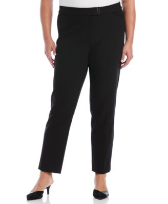 Rafaella Plus Size прямые брюки Ankle