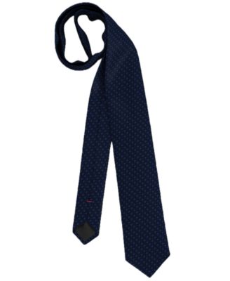 Hugo Boss Men's Geometric Silk Slim Tie