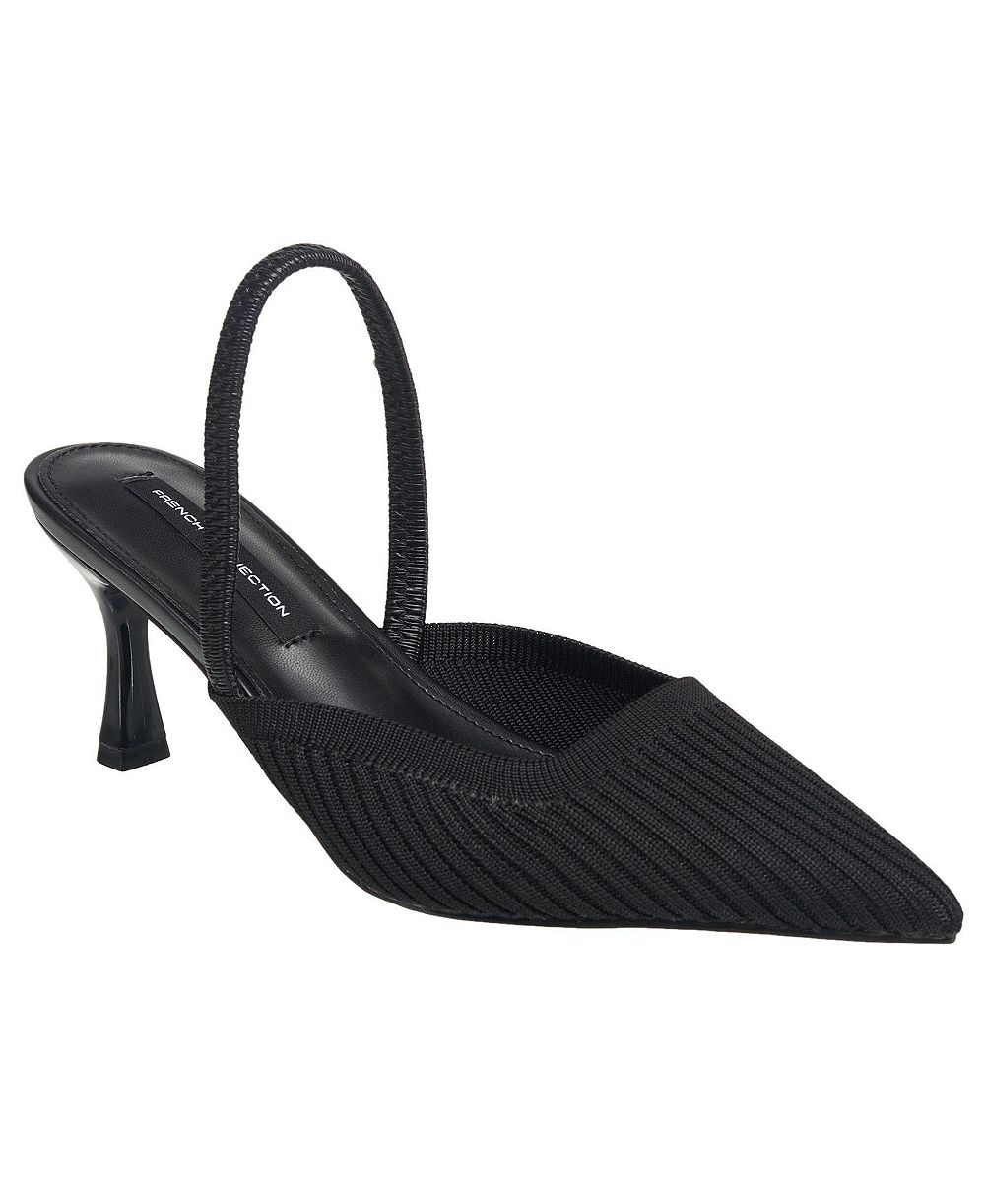 French Connection Women's Bobo Slingback Kitten Heel