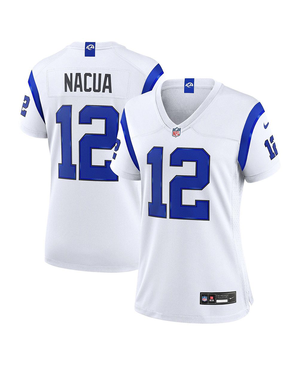 Women's Nike Puka Nacua Los Angeles Rams Fearsome White Game Jersey