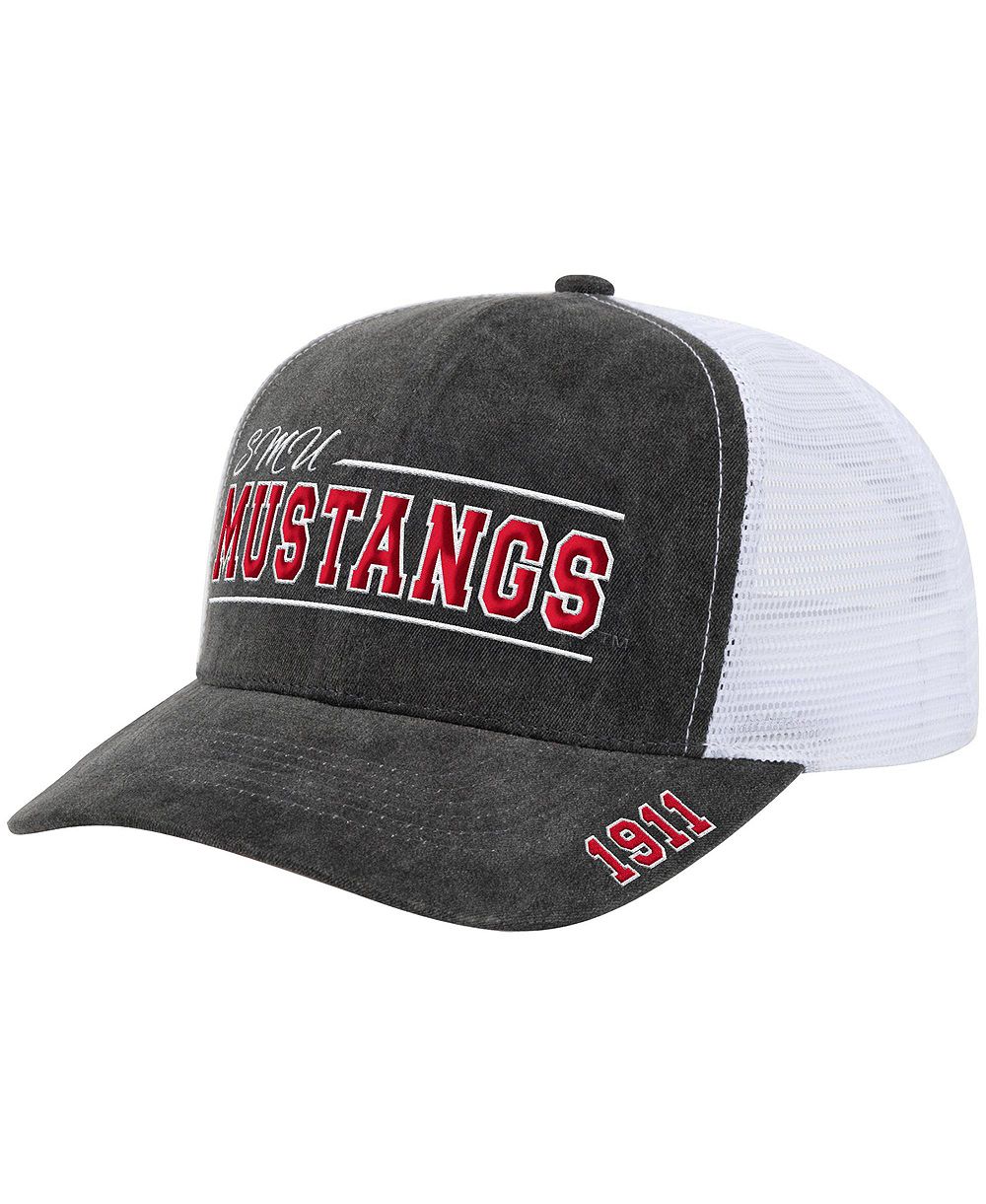 Мужская и женская кепка Colosseum Gray Syracuse Orange Billy 2400 Adjustable Trucker