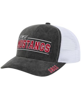 Мужская и женская кепка Colosseum Gray Syracuse Orange Billy 2400 Adjustable Trucker