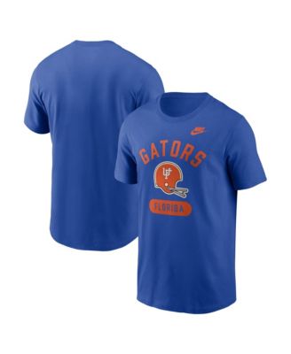 Men's Nike Royal Florida Gators Legacy Arch Helmet T-Shirt