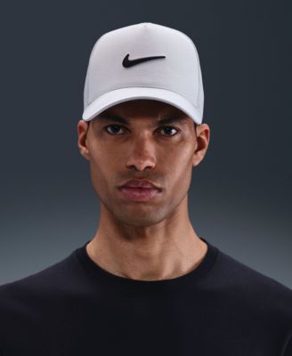Мужская и женская кепка Nike Gray Swoosh Rise Trucker