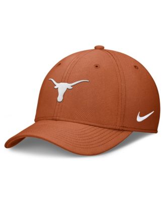 Мужская кепка Nike Texas Orange Texas Longhorns Rise SwooshFlex Dri-FIT