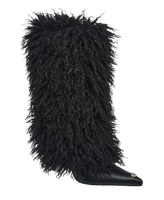 True Religion Women's Carter Faux Fur Boot