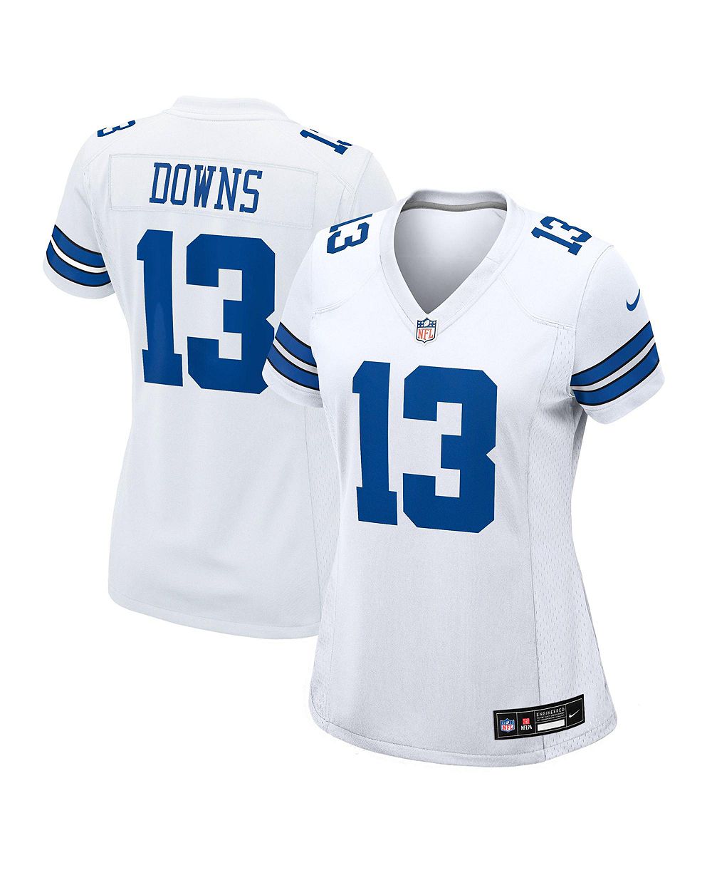 Женская джерси Nike Caleb Downs White Dallas Cowboys Game