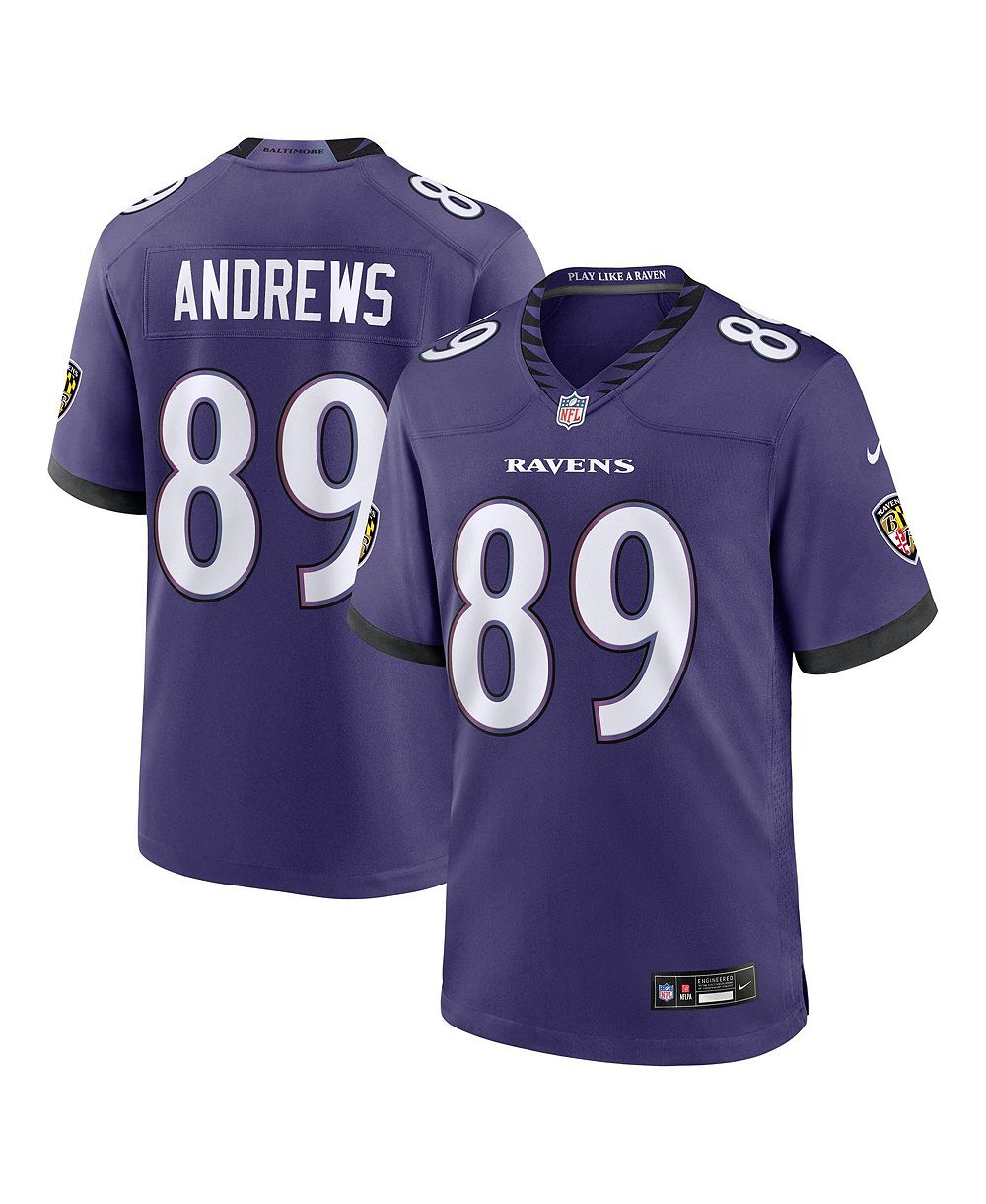 Мужская джерси Nike Mark Andrews Purple Baltimore Ravens Team Game Jersey