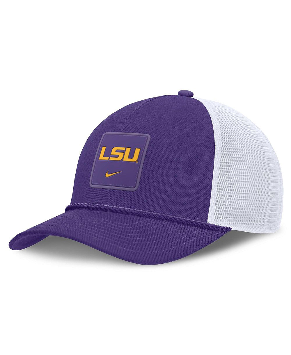 Мужская и женская бейсболка Nike LSU Tigers Gameday Rope Trucker