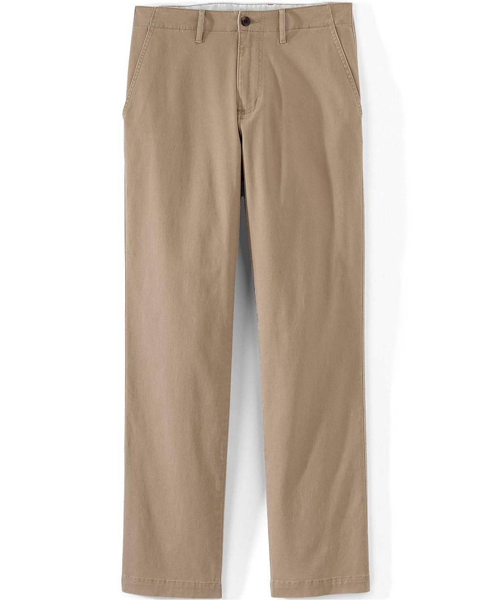 Мужские брюки чинос Lands' End Knockout Classic Straight Fit