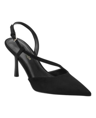 Marc Fisher Women's Rhena Asymmetric Strap Dress Pumps