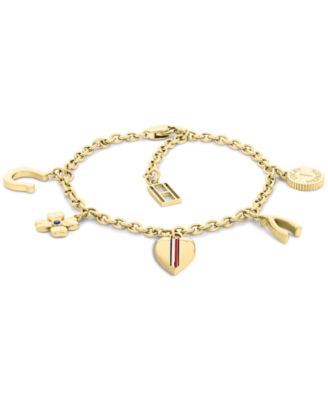 Браслет Tommy Hilfiger Women's Lucky Charm из золотистой нержавеющей стали