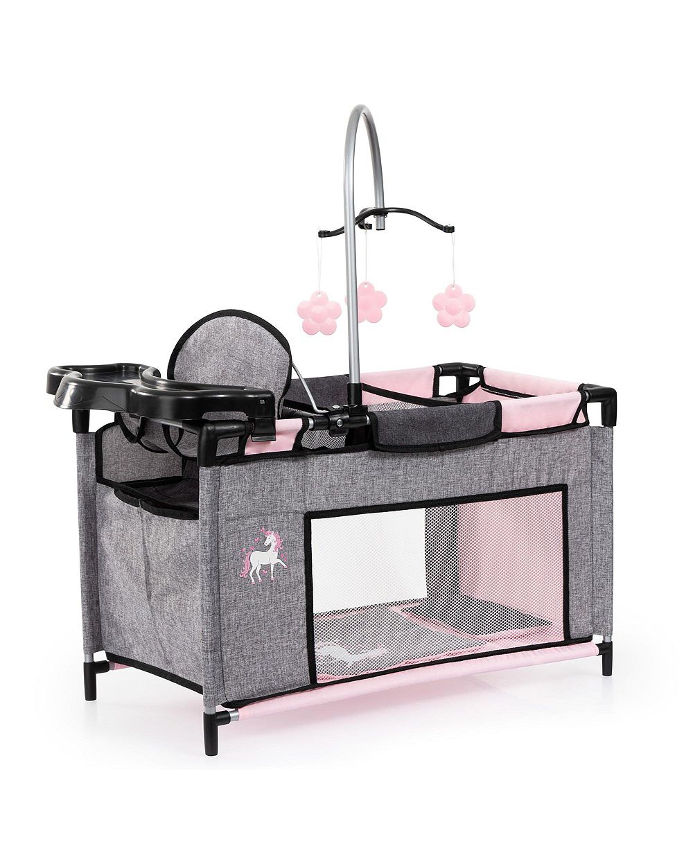 Кукольная кровать Bayer Design Multi Bed Fairy 18" со встроенным стульчиком для кормления