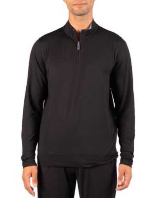 Tailorbyrd Men's Brushed Melange Quarter Zip